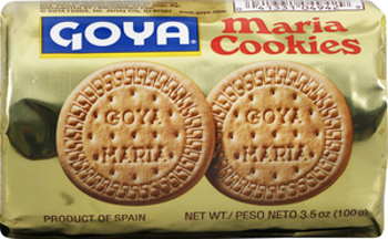 Goya Maria Cookies 3.5 oz Each Pack Quantity 8 Packs Per Case Sweet Browse at UsaCandyWholesale.Com