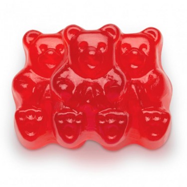 Gummy Bears Fresh Strawberry (5 Pounds Per Bag)