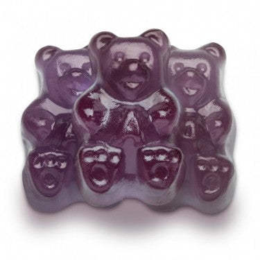 Gummy Bears Grape Bulk Candy Individual Unwrapped Candy By Albanese Quantity 5 Pounds Per Bag Sweet Browse at UsaCandyWholesale.Com
