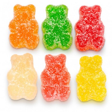 Gummy Bears Sour Assorted Flavors Bulk  Gummy Candy Individual Unwrapped Candy By Albanese Quantity: 4.5 Pounds Per Bag Sweet Browse at UsaCandyWholesale.Com