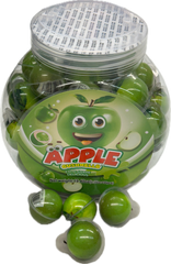 Gushmello Apple Gummy Candy  (55 Pieces-Jar) at UsaCandyWholesale.Com