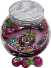 Gushmello Grape Gummy Candy (55 Pieces - Jar) at UsaCandyWholesale.Com