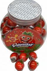 Gushmello Strawberry Gummy Candy 19.4 oz (55 Pieces Per Jar) at UsaCandyWholesale.Com