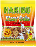 Haribo Fizzy Cola Gummy Candy 5 oz Each Bag Quantity 12 Bags Per Case Sweet Browse at UsaCandyWholesale.Com