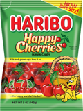 Haribo Happy Cherry Gummy Candy 5 oz Each Bag Quantity 12 Bags Per Case Sweet Browse at UsaCandyWholesale.Com