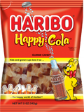 Haribo Happy Cola Gummy Candy Each Bag 5 oz Quantity 12 Bags Per Case Sweet Browse at UsaCandyWholesale.Com