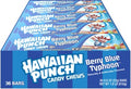 Hawaiian Punch Chews Bar Berry Blue Typhoon .8 oz Each Bar Quantity 36 Bars Per Box Sweet Browse at UsaCandyWholesale.Com
