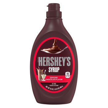 Hershey's Syrup Chocolate Flavor 24 oz (1 Bottle)