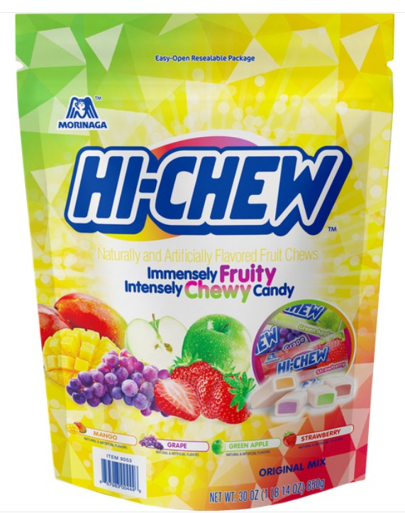 Hi Chew Bulk Candy Assorted Flavors 30 oz (1 Bag)  at UsaCandyWholesale.Com