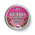 Iconic Retro Sours Raspberry 2.12 oz Each Unit Quantity 8 Units Per Box Sweet Browse at UsaCandyWholesale.Com