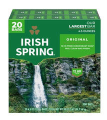 Irish Spring Soap Original 4.5 oz Each Piece Quantity 20 Pieces Per Case Happy Browse at UsaCandyWholesale.Com