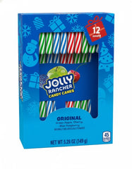 Jolly Rancher Candy Cane Original Flavors 5.28 oz (12 Pieces Per Pack)