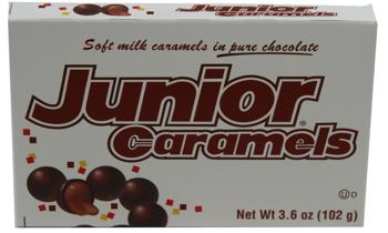 Junior Mints Caramel Theater Movie Pack 3.6 oz Quantity 1 Single Pack Sweet Browse at UsaCandyWholesale.Com