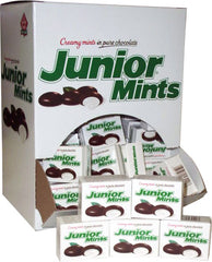 Junior Mints Creamy Covered In Pure Chocolate Quantity 72 Mini Packets Per Box Sweet Browse at UsaCandyWholesale.Com