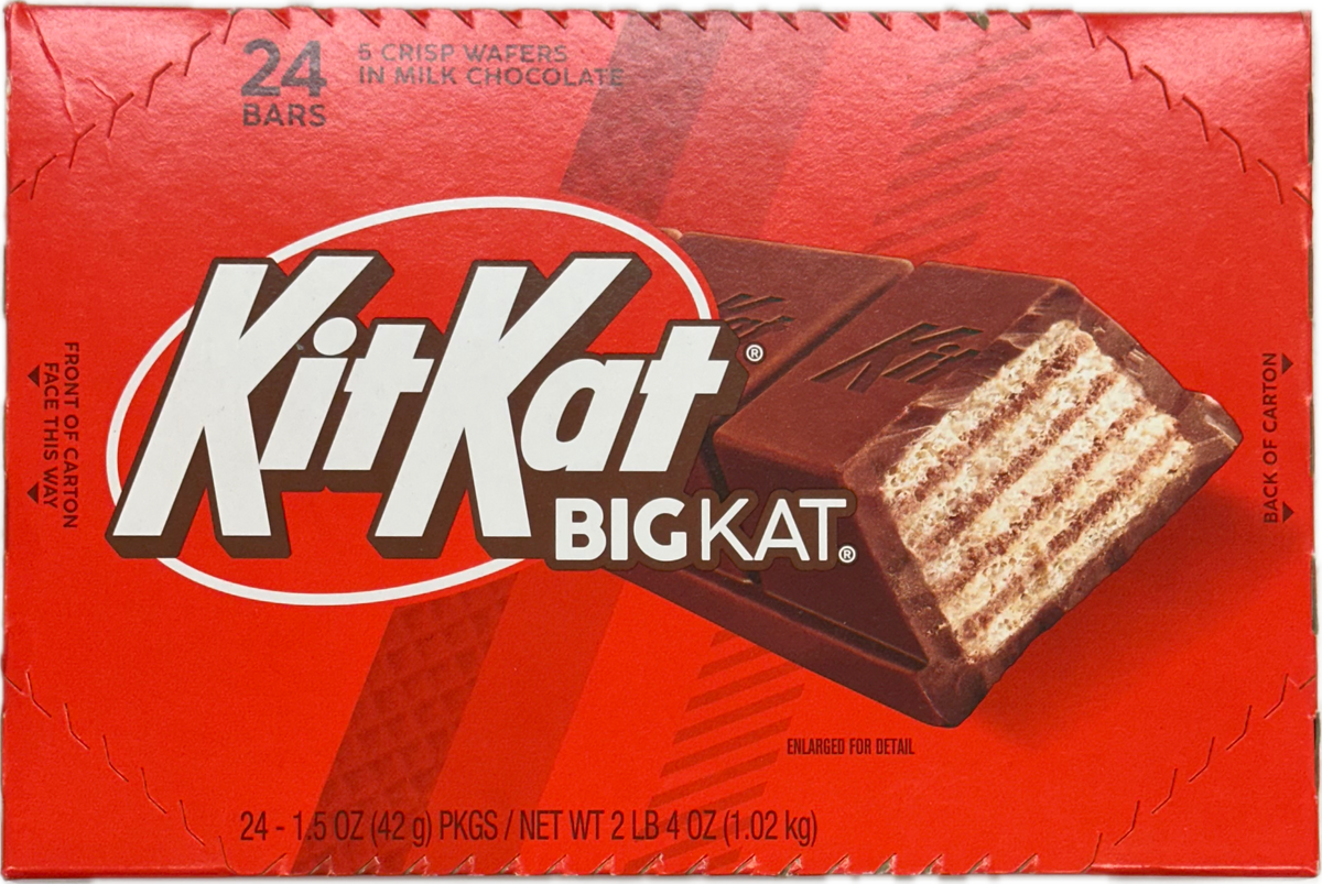 Kit Kat Big Kat 1.5 oz (24 Bars Per Box) at UsaCandyWholesale.Com
