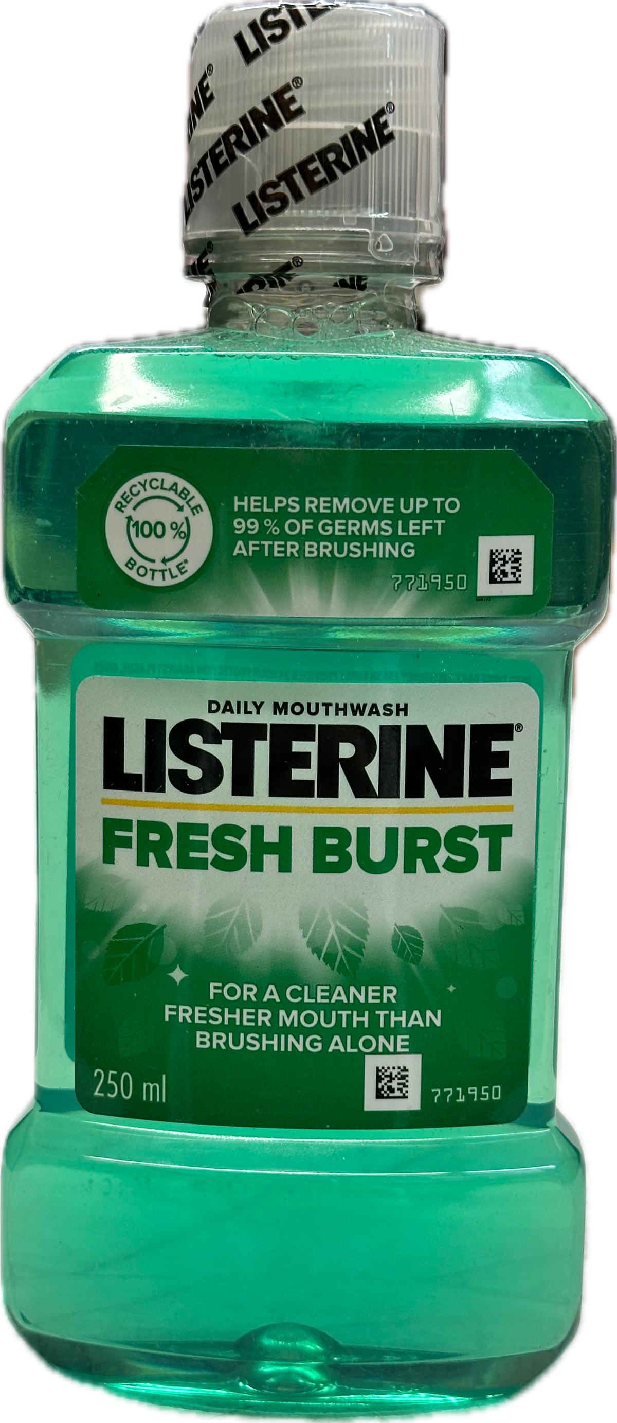 Listerine Mouthwash Fresh Burst 250 ml Quantity 1 Piece Happy Browse at UsaCandyWholesale.Com