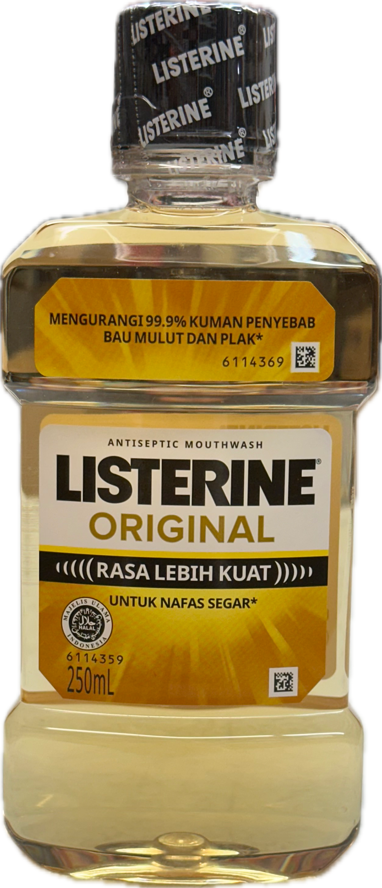 Listerine Original Mouthwash 250 ml Quantity 1 Piece Happy Browse at UsaCandyWholesale.Com