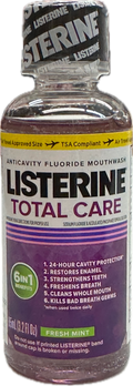 Listerine Total Care Mouthwash 3.2 oz Each Bottle Quantity 1 Bottle Happy Browse at UsaCandyWholesale.Com