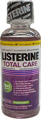 Listerine Total Care Mouthwash 3.2 oz Each Bottle Quantity 1 Bottle Happy Browse at UsaCandyWholesale.Com