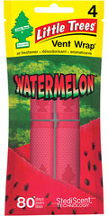 Little Trees Car Vent Wrap Watermelon Scent Quantity 4 Pieces Per Pack 4 Packs Per Bag Happy Browse at UsaCandyWholesale.Com