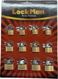 Pad Lock Size  20,25,30 (12 Pieces Per Display)