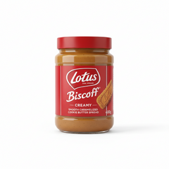 Lotus Biscoff Creamy Spread 400g (1 Jar) at UsaCandyWholesale.Com