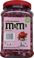 M&M's Milk Chocolate Red & Pink Valentine Unwrapped Quantity 62 oz Per Jar Sweet Browse at UsaCandyWholesale.Com