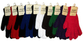 Magic Gloves for winter Assorted Colors Quantity 12 Pairs Happy Browse at UsaCandyWholesale.Com