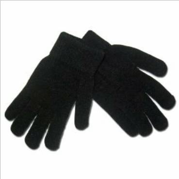Magic Gloves for winter Black Colors Quantity 12 Pairs Happy Browse at UsaCandyWholesale.Com