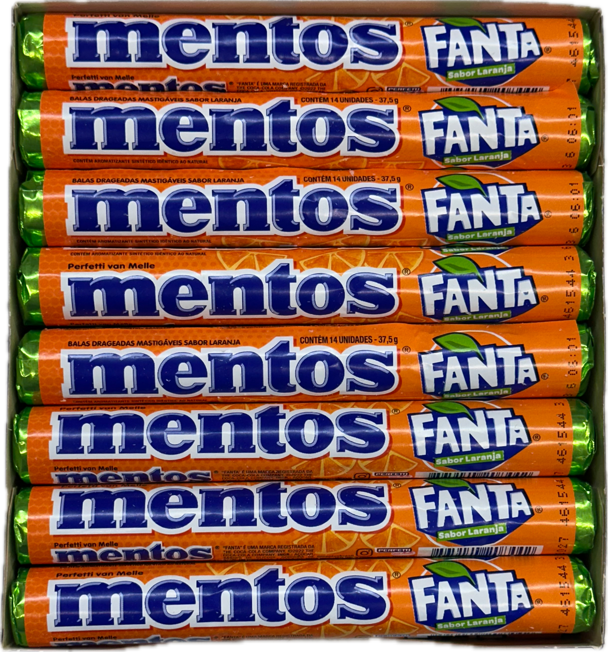 Mentos Mint Fanta Quantity 16 Rolls Per Box Sweet Browse at UsaCandyWholesale.Com