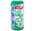 Mentos Pure Sugar Free Gum Spearmint Flavor Quantity 10 Pieces Per Unit 10 Units Per Box Sweet Browse at UsaCandyWholesale.Com
