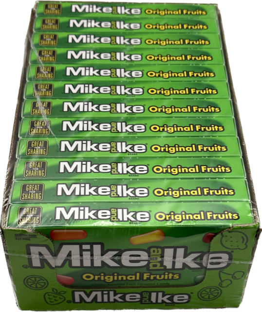 Mike and Ike Original  4.25 oz Theater Box (12 Unit Per Case) at UsaCandyWholesale.Com