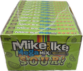 Mike and Ike Sour Mega Mix Theater Movie Box 4.25 Each Unit Quantity 12 Unit Per Case Sweet Browse at UsaCandyWholesale.Com