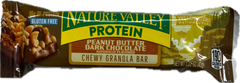 Nature Valley Protein Chewy Granola Bar Peanut Butter Dark Chocolate 1.42 oz (30 Bars Per Box)