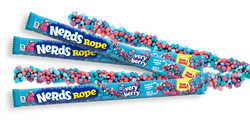 Nerds Rope Very Berry Candy By Wonka 0.92 oz Each Pack Quantity 24 Pieces Per Box Sweet Browse at UsaCandyWholesale.Com