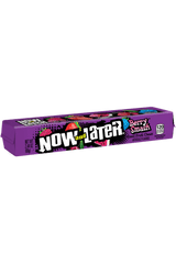 Now and Later Berry Smash 2.4 oz Each Pack Quantity 24 Packs Per Box Sweet Browse at UsaCandyWholesale.Com