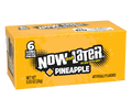 Now and Later Candy Pineapple Flavor 0.93 oz Each Pack Quantity 6 Pieces Per Pack 24 Packs Per Box Sweet Browse at UsaCandyWholesale.Com