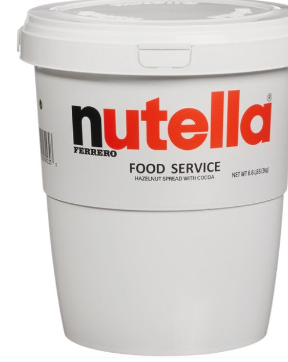 Nutella Hazelnut Cocoa Spread (6.6 Pounds Per Jar)