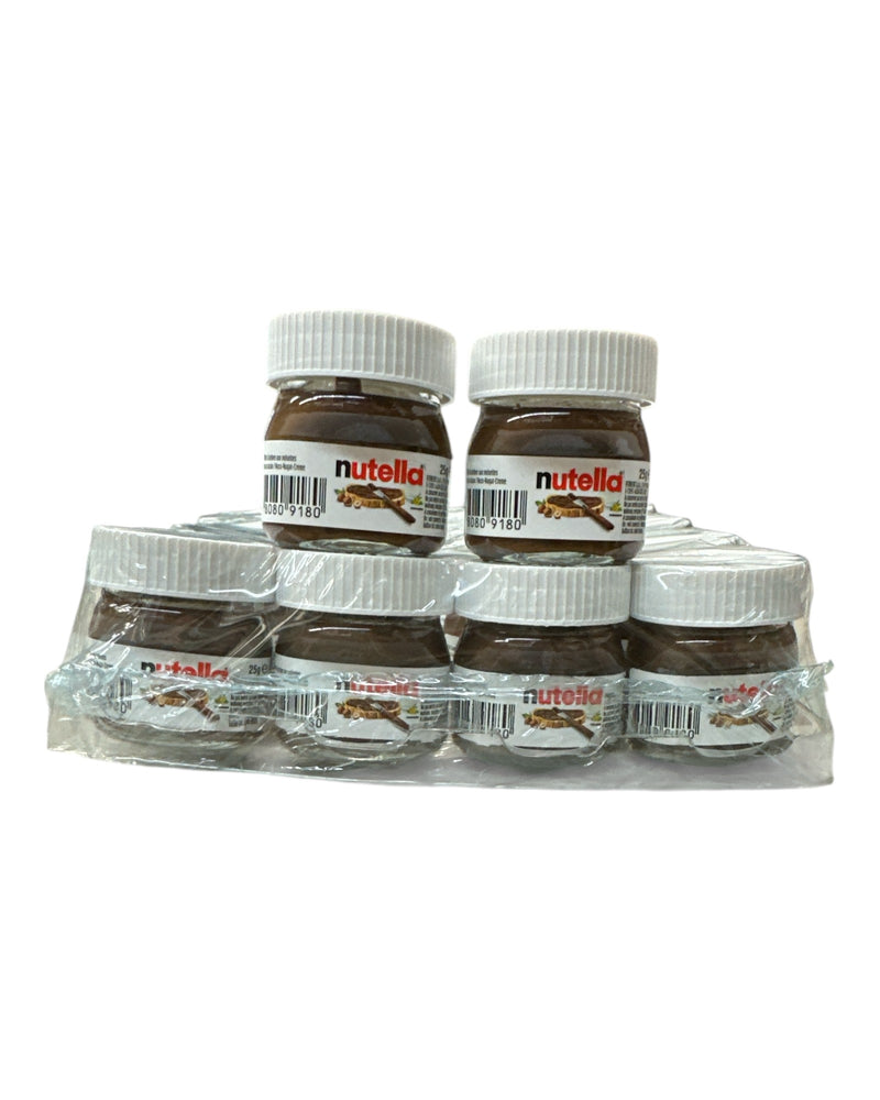 Nutella Hazelnut Spread 25g (16 Jars Per Display)
