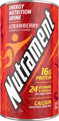 Nutrament Strawberry Flavor 12 oz Each Can Quantity 12 Cans Per Case Happy Browse at UsaCandyWholesale.Com
