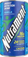 Nutrament Vanilla Flavor 12 oz Each Can Quantity 12 Cans Per Case Happy Browse at UsaCandyWholesale.Com