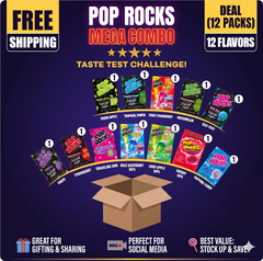 💥 POP ROCKS Explosion! Try All 12 Flavors! I UsaCandyWholesale.Com I