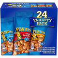 Planters Peanuts and Cashews  24 Packs 6 Cashews Salted 1.5 oz  12 Peanuts Salted 1.75 oz 6 Peanuts Honey Roasted 1.75 oz Sweet Browse at UsaCandyWholesale.Com