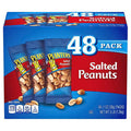 Planters Salted Peanuts 1 oz Each Pack Quantity 48 Packs Per Box Sweet Browse at UsaCandyWholesale.Com