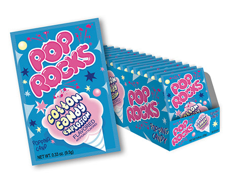 Pop Rocks Cotton Candy Flavor (24 Packs Per Box)