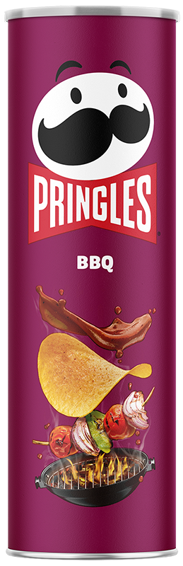 Pringles Chips BBQ Flavor 5.57 oz (14 Cans Per Box) at UsaCandyWholesale.Com