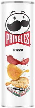 Pringles Chips Pizza Flavor Each Can: 5.57 OZ Quantity 14 Cans Per Case Sweet Browse at UsaCandyWholesale.Com