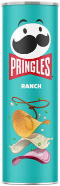 Pringles Chips Ranch Flavor Each Can: 5.57 OZ Quantity 14 Cans Per Case Sweet Browse at UsaCandyWholesale.Com
