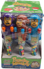 Punchy Monkey Kidsmania Candy With Toy Quantity 12 Pieces Per Box Sweet Browse at UsaCandyWholesale.Com