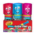Push Pops Jumbo Assorted Flavors (Box of 18 Pieces) at UsaCandyWholesale.Com